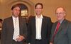Von links: Ben Schwarz (Georgensgmünd / Kreis Roth), Florian Pronold, Dr. Helmut Kennerknecht